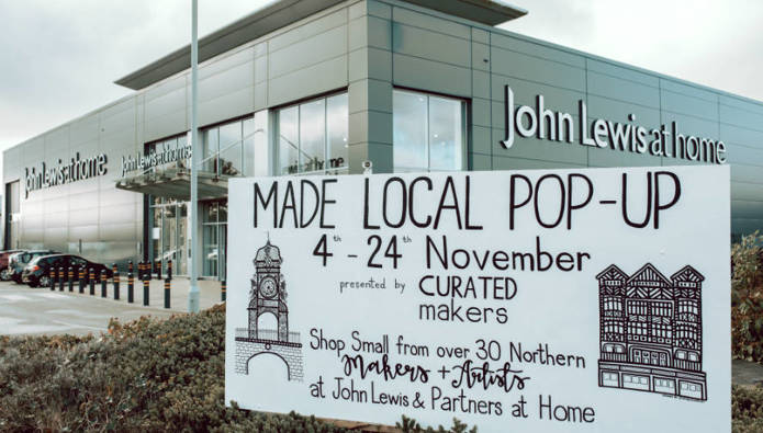 John Lewis hosts artisan pop-up market