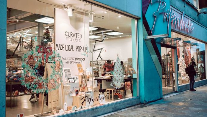Paperchase artisan pop-up supporting over 40 small businesses
